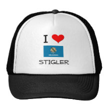 I Love Stigler Oklahoma Hat