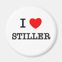 I Love Stiller Refrigerator Magnets