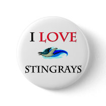 I Love Stingrays buttons
