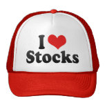 I Love Stocks Hat