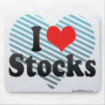 I Love Stocks mousepads