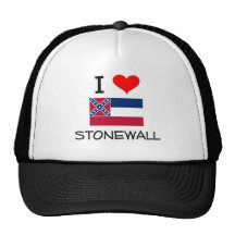 I Love Stonewall Mississippi Mesh Hat