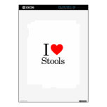 I Love Stools Skin For The iPad 2