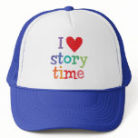 I Love Storytime T-Shirts & Gifts hats