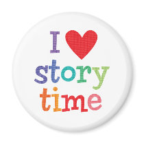 I Love Storytime T-Shirts & Gifts magnets
