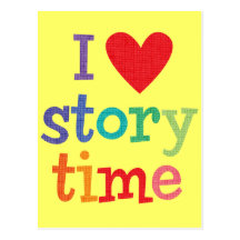 I Love Storytime T-Shirts & Gifts Post Card