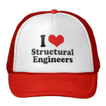 I Love Structural Engineers Trucker Hat
