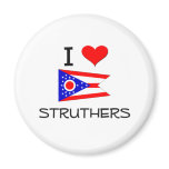 I Love Struthers Ohio Refrigerator Magnet