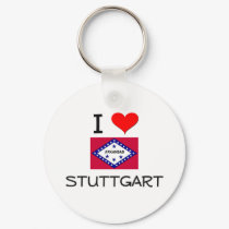 I Love STUTTGART Arkansas keychains