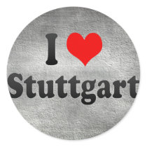 I Love Stuttgart, Germany Sticker