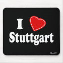 I Love Stuttgart mousepads