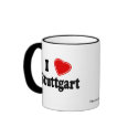 I Love Stuttgart mugs