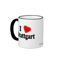 I Love Stuttgart mugs