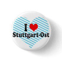 I Love Stuttgart-Ost, Germany Pinback Buttons