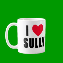 I Love Sully I HEART Sully mugs by greenbaby I Love Sully I HEART Sully mugs