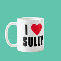 I Love Sully I HEART Sully mugs
