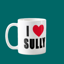I Love Sully I HEART Sully mugs