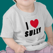 I Love Sully I HEART Sully t-shirts