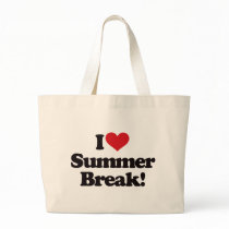 I Love Summer Break! bags