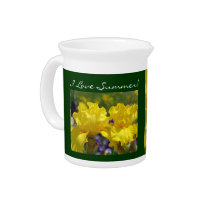 I Love Summer! party drink juice water pitcher