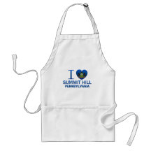 I Love Summit Hill, PA Aprons