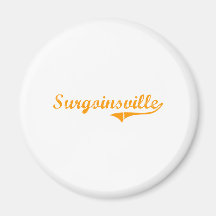 I Love Surgoinsville Tennessee Refrigerator Magnet