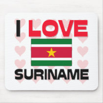 I Love Suriname mousepads