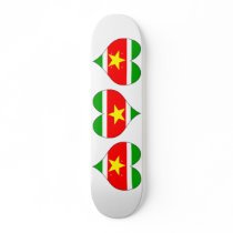 I Love Suriname Skate Board Decks