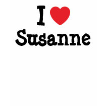 I love Susanne heart T-Shirt