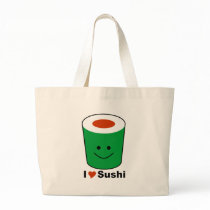 I Love Sushi bags