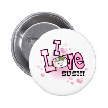 I love sushi buttons