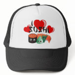 I Love Sushi hat