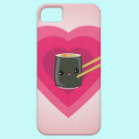 I Love Sushi Kawaii Sushi Roll iPhone Case casemate cases
