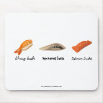 I love Sushi! Mousepad by designercho I love Sushi! Mousepad