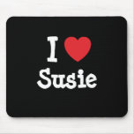 I love Susie heart T-Shirt Mouse Mat
