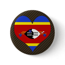 I Love Swaziland Button