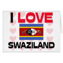 I Love Swaziland cards