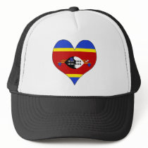 I Love Swaziland Mesh Hats