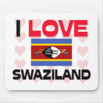 I Love Swaziland mousepads by tshirtshirts I Love Swaziland mousepads