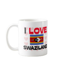 I Love Swaziland Mugs