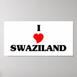 I Love Swaziland Posters