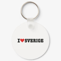 I love Sweden keychains