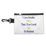 I Love Sweden More Than I Ever Loved My Ex Husband Accessory Bags
