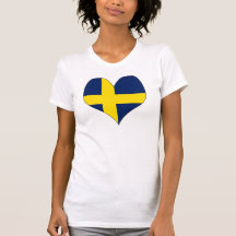 I Love Sweden Tshirts