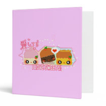 I love Sweets Binder binders