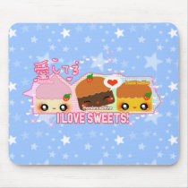 I love sweets! mousepads