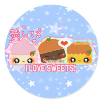 I love sweets! stickers