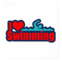 I Love Swimming posters