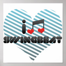 I Love Swingbeat Poster