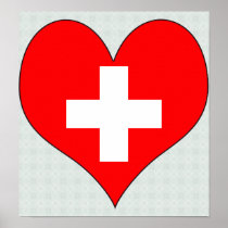 I Love Switzerland Print